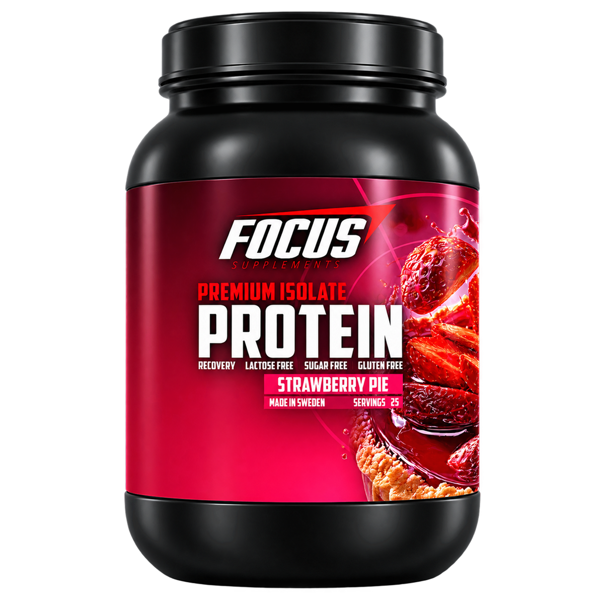 Premium Whey Protein Strawberry Pie