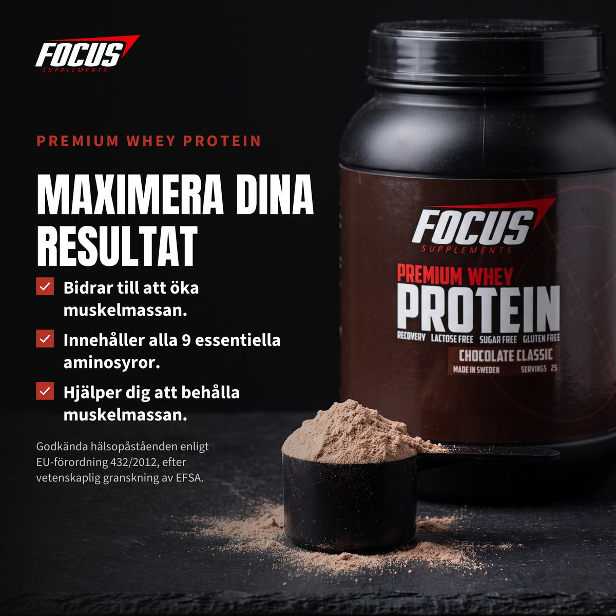 Premium Whey Protein: maximera dina resultat