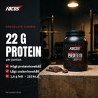 Chocolate Classic - smakbild näring: protein, socker, fett och kcal per portion