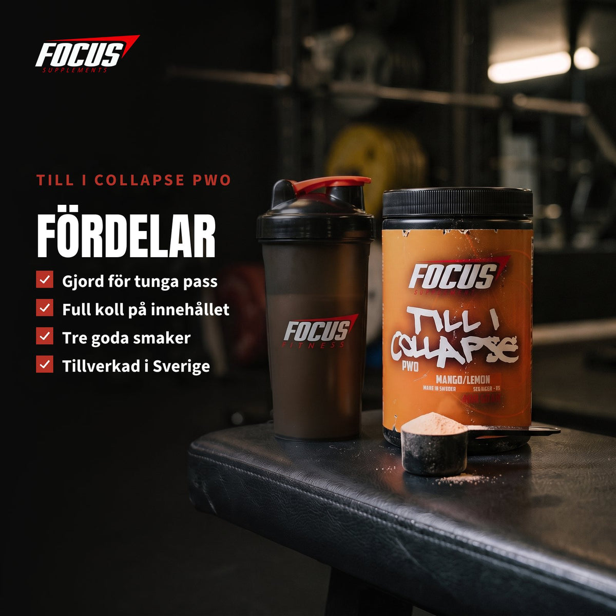 Till I Collapse PWO: fördelar